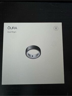 Brand New - Never opened. Oura Ring 4 Smart Ring in Stealth